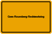 Grundbuchauszug Gem-Rosenberg-Rechtmehring