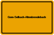 Grundbuchauszug Gem-Selbach-Altenbrendebach