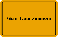 Grundbuchauszug Gem-Tann-Zimmern