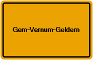 Grundbuchauszug Gem-Vernum-Geldern