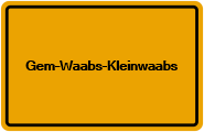Grundbuchauszug Gem-Waabs-Kleinwaabs