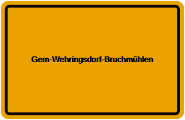 Grundbuchauszug Gem-Wehringsdorf-Bruchmühlen