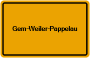 Grundbuchauszug Gem-Weiler-Pappelau
