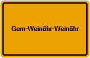Grundbuchauszug Gem-Weinähr-Weinähr