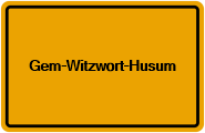 Grundbuchauszug Gem-Witzwort-Husum