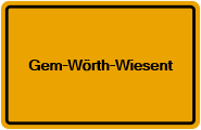 Grundbuchauszug Gem-Wörth-Wiesent