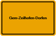 Grundbuchauszug Gem-Zeilhofen-Dorfen