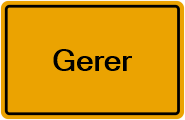 Grundbuchauszug Gerer