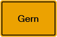 Grundbuchauszug Gern