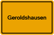 Grundbuchauszug Geroldshausen