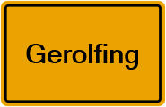 Grundbuchauszug Gerolfing