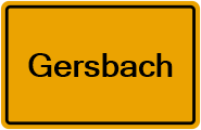 Grundbuchauszug Gersbach