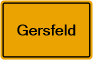 Grundbuchauszug Gersfeld