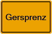 Grundbuchauszug Gersprenz