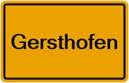 Grundbuchauszug Gersthofen