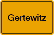 Grundbuchauszug Gertewitz