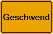 Grundbuchauszug Geschwend