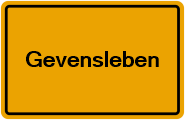 Grundbuchauszug Gevensleben
