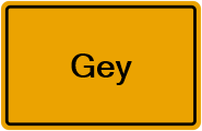 Grundbuchauszug Gey
