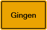 Grundbuchauszug Gingen