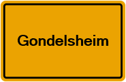 Grundbuchauszug Gondelsheim