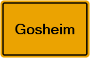 Grundbuchauszug Gosheim