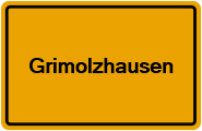 Grundbuchauszug Grimolzhausen