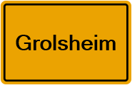 Grundbuchauszug Grolsheim