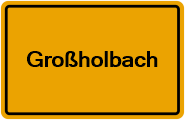 Grundbuchauszug Großholbach