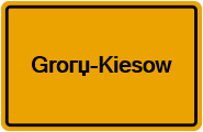 Grundbuchauszug Groгџ-Kiesow