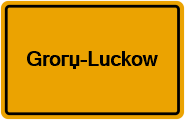 Grundbuchauszug Groгџ-Luckow