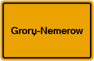 Grundbuchauszug Groгџ-Nemerow