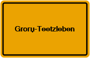 Grundbuchauszug Groгџ-Teetzleben