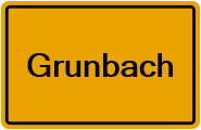 Grundbuchauszug Grunbach