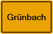 Grundbuchauszug Grünbach