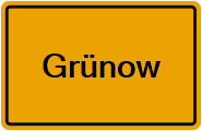 Grundbuchauszug Grünow