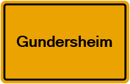 Grundbuchauszug Gundersheim