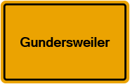 Grundbuchauszug Gundersweiler