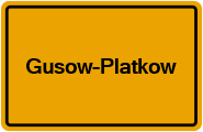 Grundbuchauszug Gusow-Platkow