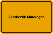 Grundbuchauszug Gutsbezirk-Münsingen