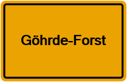Grundbuchauszug Göhrde-Forst