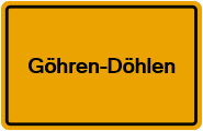 Grundbuchauszug Göhren-Döhlen