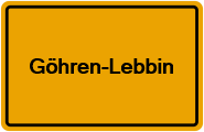 Grundbuchauszug Göhren-Lebbin