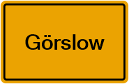 Grundbuchauszug Görslow
