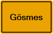 Grundbuchauszug Gösmes