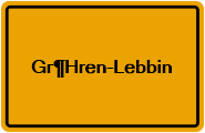 Grundbuchauszug Gг¶Hren-Lebbin