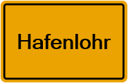 Grundbuchauszug Hafenlohr