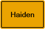 Grundbuchauszug Haiden