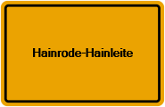 Grundbuchauszug Hainrode-Hainleite