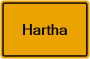 Grundbuchauszug Hartha